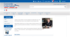 Desktop Screenshot of concordecollectables.com